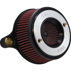 S&S CYCLE Air Stinger Stealth Air Cleaner Kit Harley Davidson FLDE / FLFB / FLFBS 1750-1977cc 17-25