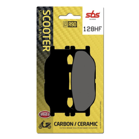 SBS HF Street Ceramic Brake Pads Front 128HF Italjet / Yamaha 125-400 96-13