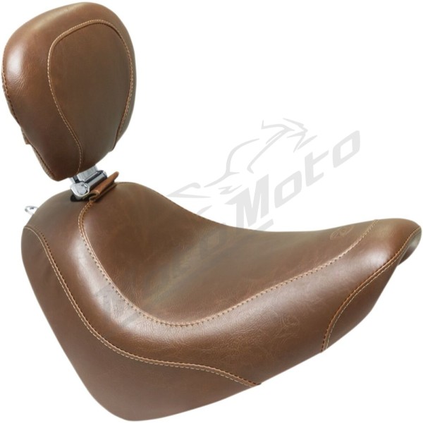 MUSTANG Wide Tripper™ Solo Seat Harley Davidson FXFB / FXFBS 1750-1868cc 18-23