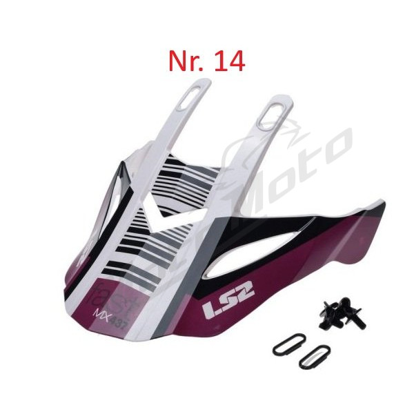Šalmo snapelis LS2 MX437 FAST EVO