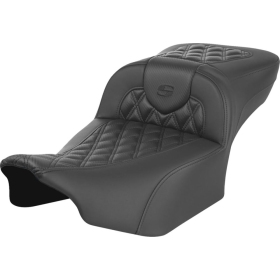 SADDLEMEN Roadsofa Extended Carbo Fiber Seat Harley Davidson FLHX / FLTRX / FLHXU / FLTRXSE 1923-1977 23-25 