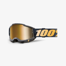100% goggles model accuri 2 callisto - mirror blue lens - color black / white / blue 