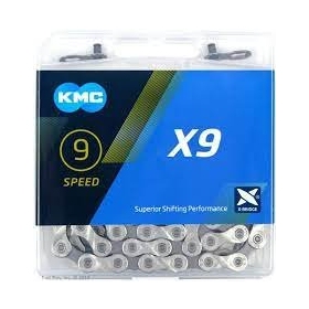 Bicycle chain KMC X9 chain 9 gears 114 links