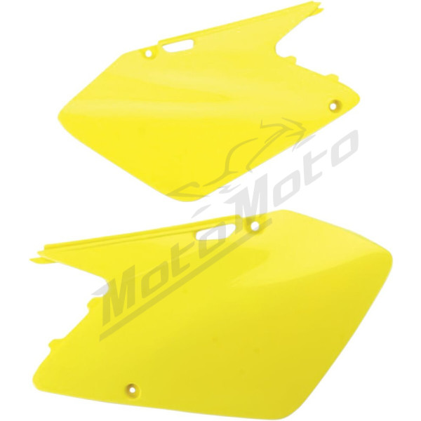 UFO Šoniniai Plastikai Suzuki RM 125-250cc 01-12 Geltona