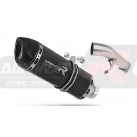 Exhaust silencer Dominator HP1 BLACK SUZUKI GSF 1250 N / S BANDIT 2007-2016