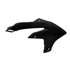 Polisport radiator scoops Yamaha YZ 250/450cc 23-24 Black