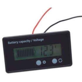 Digital battery level and voltage indicator MaxTuned