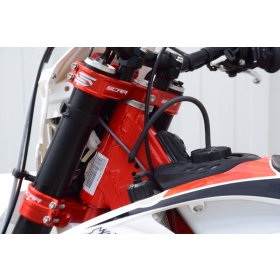 SCAR Priekinės šakės tiltelis Beta RR, RX 125/480cc 12-24 (išnešimas Ø0mm) Raudona