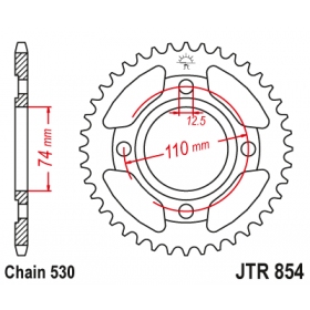 Rear sprocket JTR854