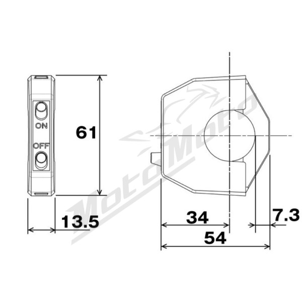 DAYTONA Universal Switch Toggle Knob