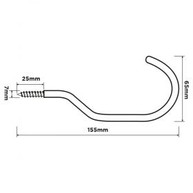 Oxford Storage Hooks (Pair)