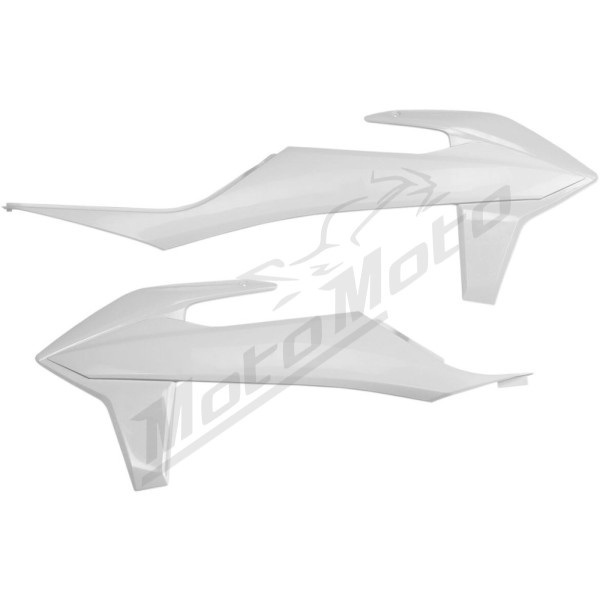 UFO Radiator Covers KTM EXC / EXC-F / SX / SX-F 125-500cc 19-23 White