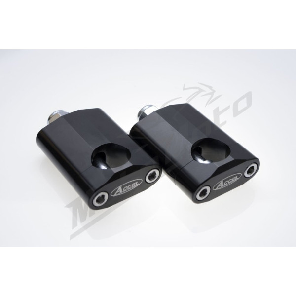 Accel handlebar raisers 2pcs. 28,6mm M12