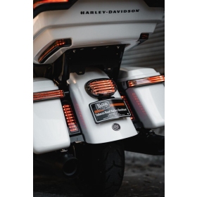 CUSTOM DYNAMICS ProBEAM® Low-Profile LED Taillight Kit Harley Davidson FLD / FLDE 883-1977cc 96-24