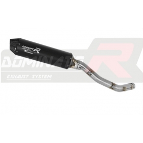 Exhaust kit DOMINATOR MX2 BLACK YAMAHA Tenere 700 / World Raid / Rally Edition 2021 - 2022
