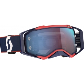 Off Road Scott Prospect Blue/ Red Goggles (Blue lens)