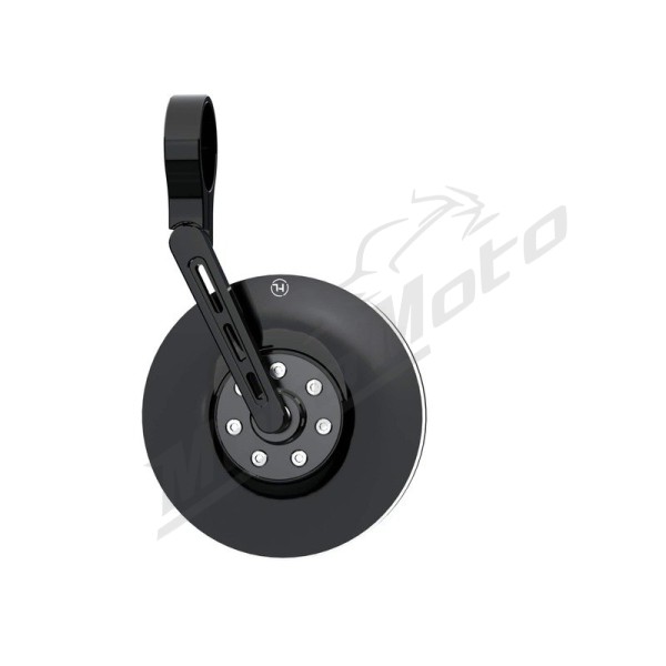 HIGHSIDER pro Bar End Mirror Aprilia / BMW / Derbi / Harley Davidson / Honda / Kawasaki / KTM / Moto Guzzi / Suzuki / Yamaha 125-1200cc 01-25 1pc. 
