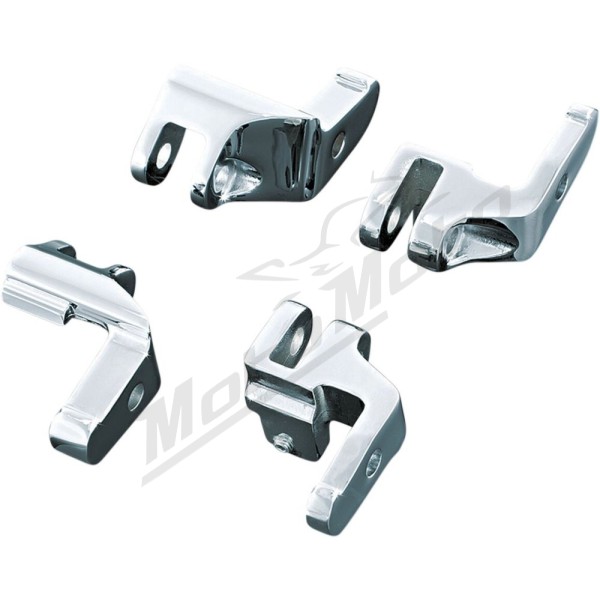KURYAKYN Priekinių pakojų adapteriai Harley Davidson FLHR / FLHT / FLHX / FLTRI / FLTRX / FLHTK / FLHTC 1340/1800 97-16