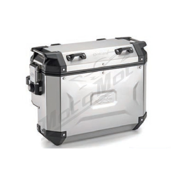 KAPPA Monokey Cam Side Right Side Silver Box Aluminum curved 33L