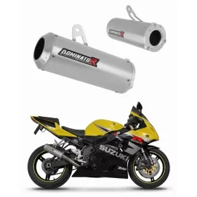 Suzuki GSXR 1000 K1 - K4 2001-2004 Exhaust Silencer Muffler GP + dB killer