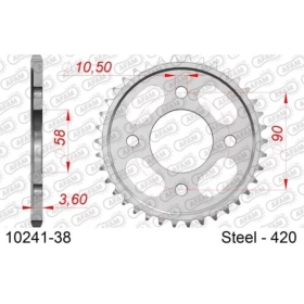AFAM Standard Steel Rear Sprocket 420 38 teeth HONDA MSX / MONKEY 125cc 21-24