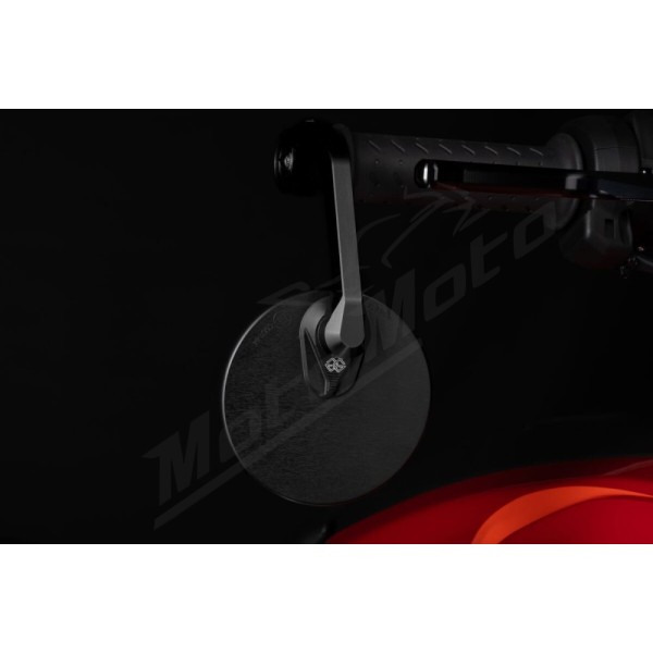 GILLES TOOLING Moon Barend-mirror Round M12 BMW R / Suzuki GSX 800/1170 14-25