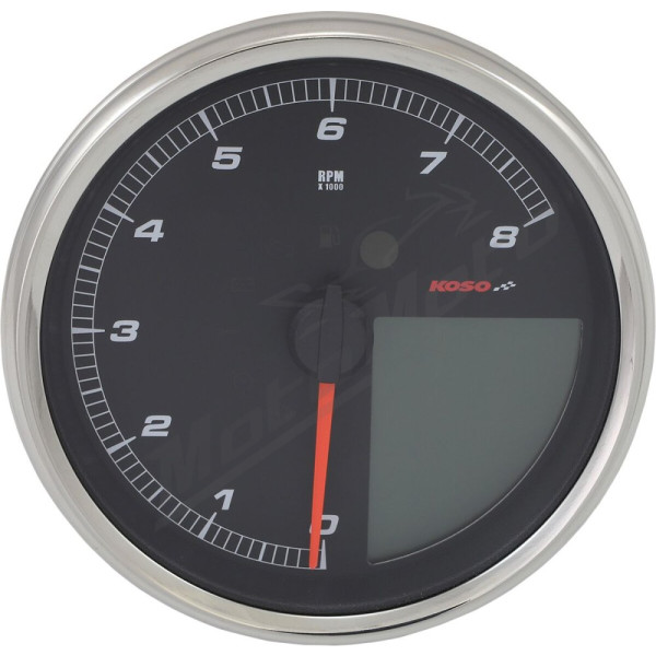 KOSO NORTH AMERICA HD-05 Multifunction Meter Harley Davidson FLD / FLDE / FLFB / FLFBS / FLHC / FLHCS 1584-1800cc 11-24