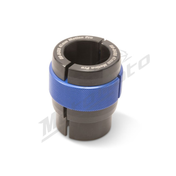 MOTION PRO Ringer Šakės riebokšlių montavimo įrankis 41mm Harley Davidosn / Honda / Indian / Kawasaki / Suzki / Yamaha 200-1690 85-25