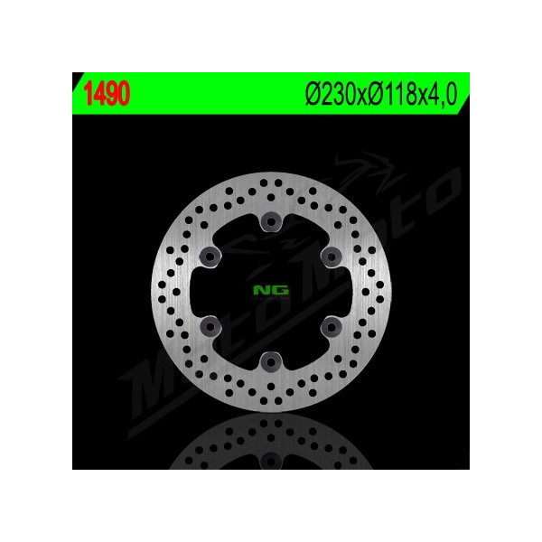 NG BRAKES Rear Fixed Brake Disc 230mm Yamaha MT / YZF 125cc 14-19