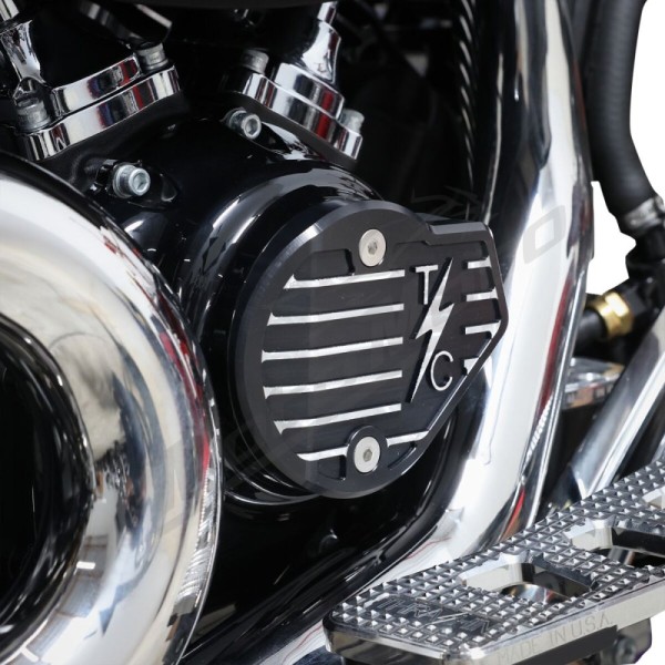 THRASHIN SUPPLY CO. Transmisijos dangtelis Harley Davidson FLFBS / FLHCS / FLHRXS 1868-1977cc 23-25
