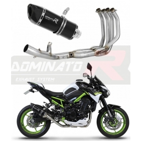 Exhaust kit Dominator HP6 BLACK KAWASAKI Z900 2020-2022