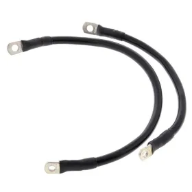 ALL BALLS Battery Cable Kit - Black 280-410mm Harley Davidson XL / XLH / XLX 883-1200 81-03