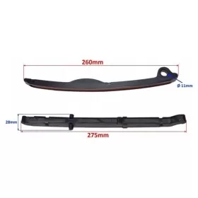 GUIDE AND TENSION STRIP SET FOR BENELLI IMPERIALE 400