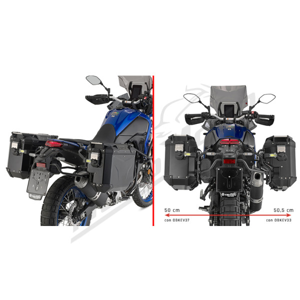 GIVI Trekker Outback Monokey Šoninių daiktadėžių laikiklis Yamaha XTZ 700 Tenere 19-24