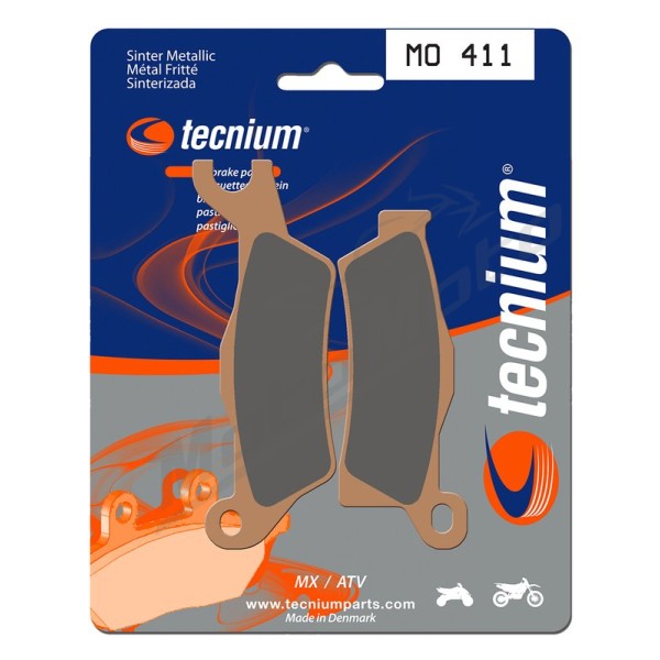 TECNIUM MX/ATV Sintered Metal Brake pads MO411 Can Am Outlander / Renegade / Commander 450/1000 10-21