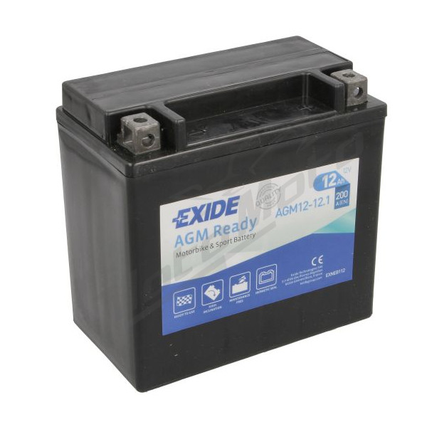 Akumuliatorius YTX14L-BS EXIDE 12V 12Ah READY
