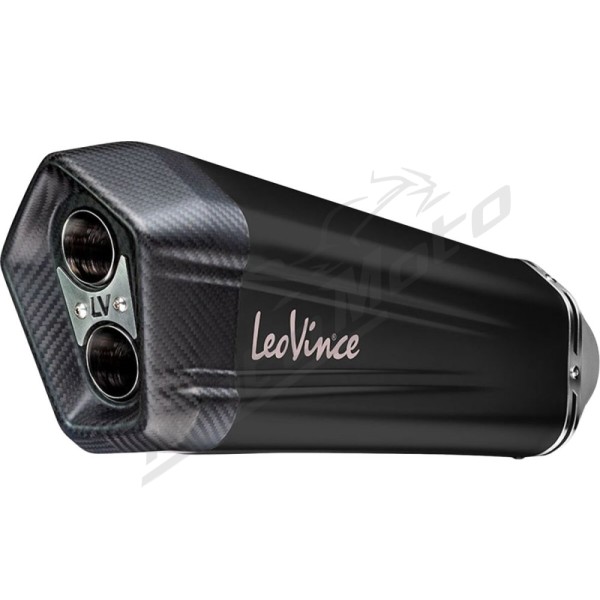 LEOVINCE LV-12 Black Edition Slip-On Muffler KTM ADVENTURE 1050-1290 13-20