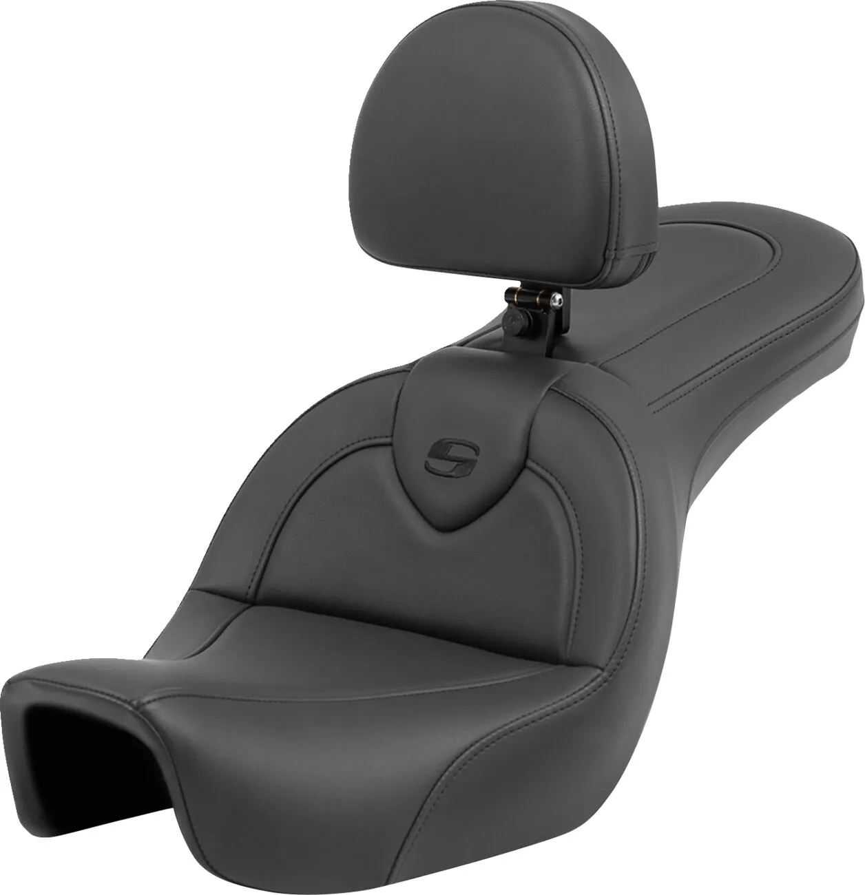 SADDLEMEN "Roadsofa™ Standard Reach Seat" sėdynė Harley Davidson FXD / FXDB / FXDBB / FXDC / FXDL / FXDF / FXDWG 1450-1800cc 06-17