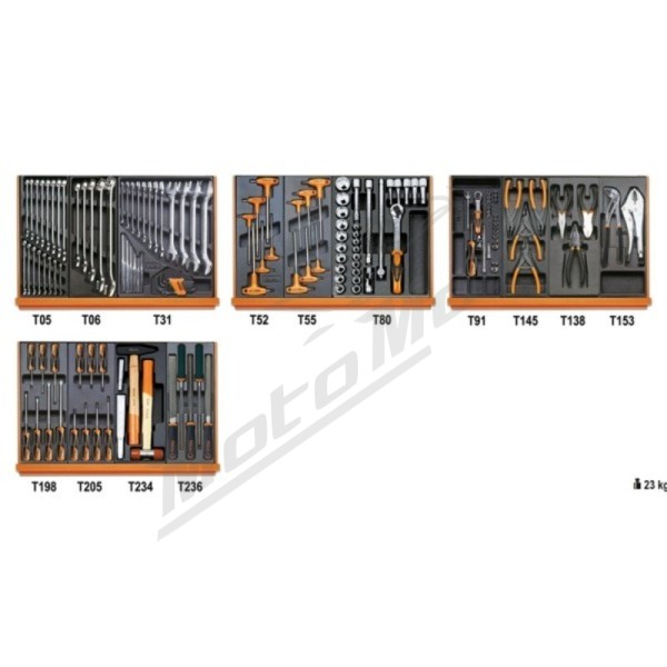 BETA 146 Set of various tools with cases