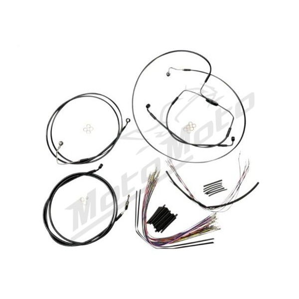 MAGNUM SHIELDING XR Handlebar Installation Kit Black 38/43cm Harley Davidson FLHTCUSE / FLHXSE / FLHRSE 1800 08-12