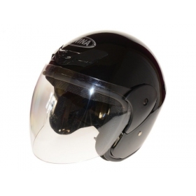 AWINA PILOT glossy black open face helmet
