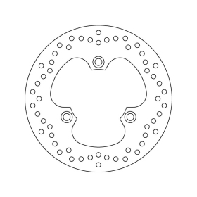 Brembo Serie Oro galinis stabdžių diskas Honda CBR600F