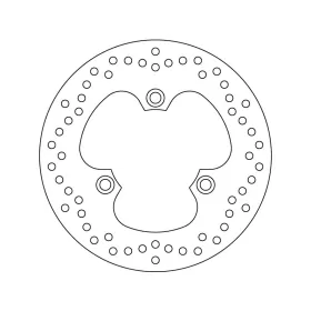 Brembo Serie Oro galinis stabdžių diskas Honda CBR600F