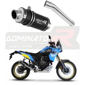 Exhaust kit DOMINATOR GP1 BLACK YAMAHA Tenere 700 / World Raid / Rally Edition 2021 - 2022