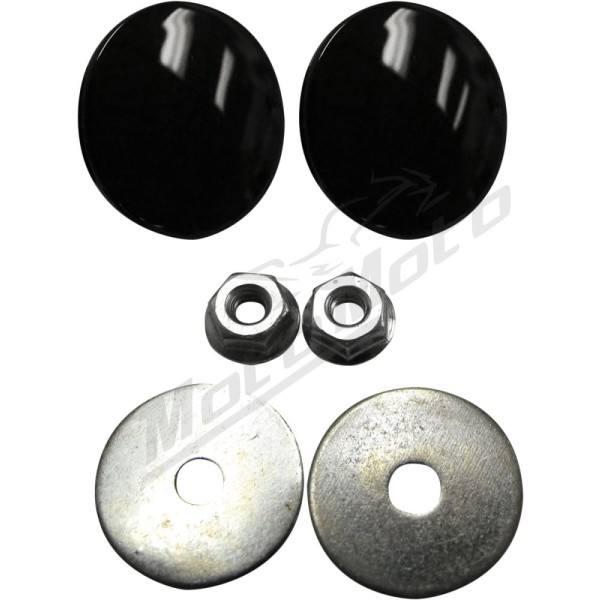 LA CHOPPERS Fairing Mirror Hole Plugs Harley Davidson FLFBS / FLHR / FLHRC / FLHT / FLHTC / FLHTK / FLHX / FLTR / RA / XL 883-1923 96-22