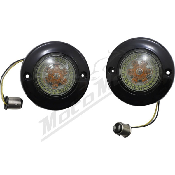 CUSTOM DYNAMICS ProBEAM® LED posūkių signalai Harley Davidson FLHR / FLHRC / FLHRCI 1340-1750cc 86-22