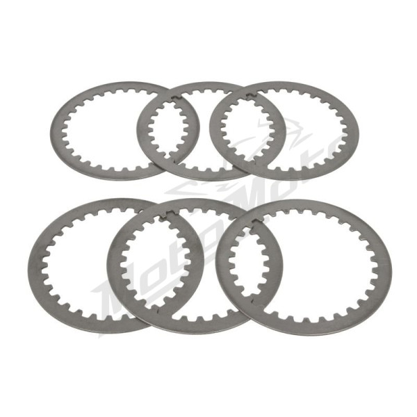 TRW sankabos tarpdiskių kompl. 6vnt. Kawasaki EN / ER-5 / GPX / GPZ / GT / KLE / KLR / KLX / Z / ZL / ZR / ZXR 400-750 80-07