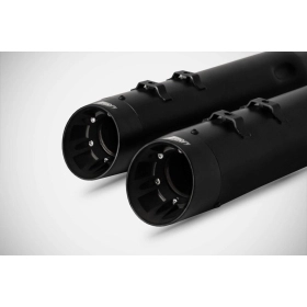 ZARD 4.33 Inches Slash-Cut Slip-Ons Muffler fHarley Davidson FLHR / FLHTKL / FLHX / FLTRX 1750-1923cc 17-20