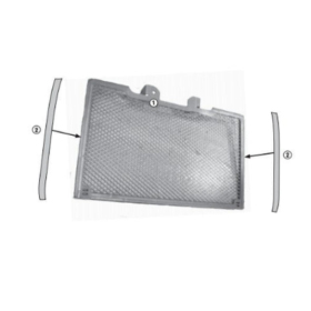 KAPPA Radiator guard Honda NC 750 16-25