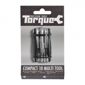 Torque Compact 10 Alumininis sulankstomas daugiafunkcinis įrankis